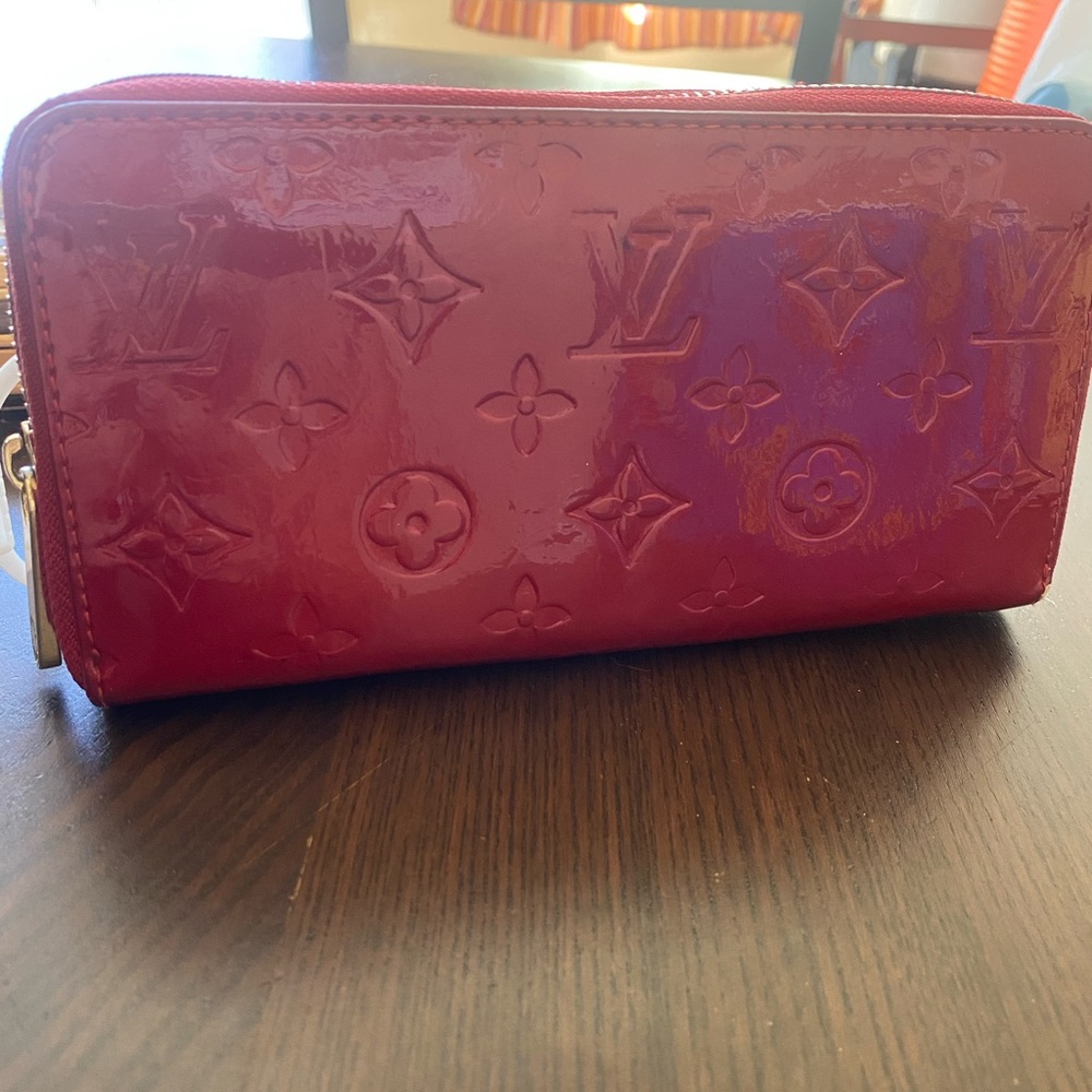 Louis Vuitton Red Wallet